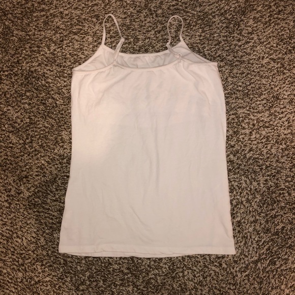 Motherhood Maternity White Tank Top - Picture 2 of 4
